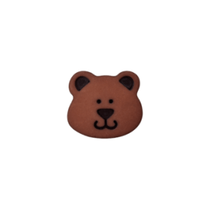 BOUTON (A PIED) TETE OURS