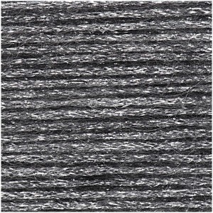LUXURY MAGIC MOHAIR NOIR ARGENT