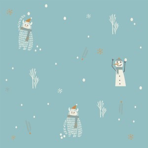POPELINE YETI ET SNOWMAN