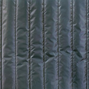 TISSU PADDED METALLIZED BLUE