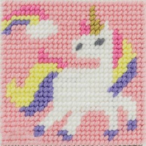 KIT CANEVAS 20x20 LA FEE LICORNE