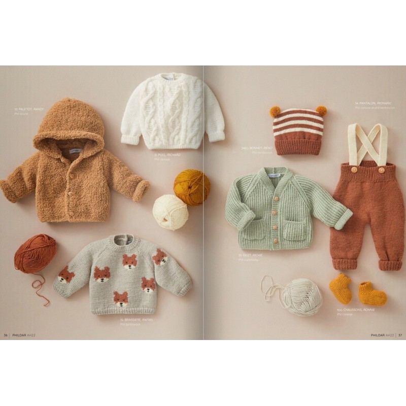0 Catalogue N 0 Layette Automne Hiver 21 22 Phildar P