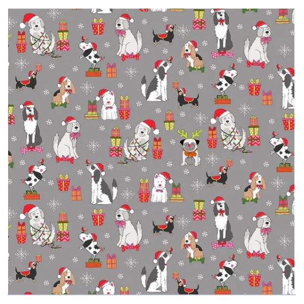 HAPPY DOG SCATTER GREY