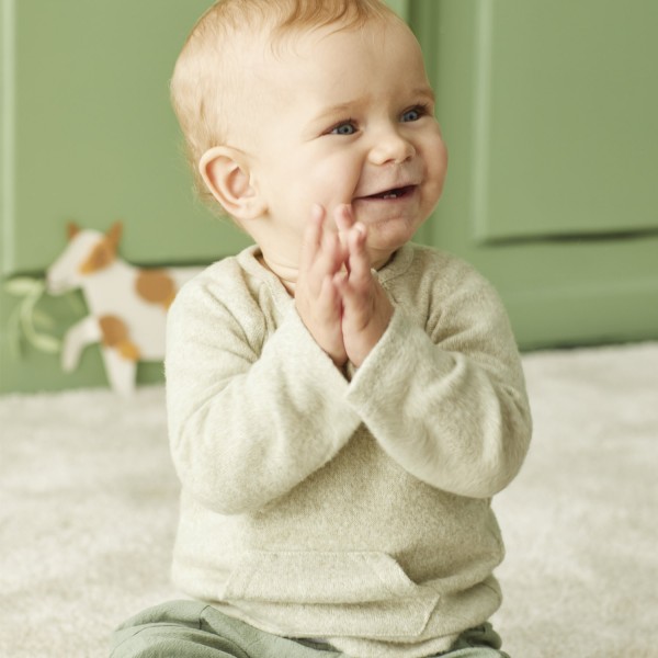 RBJ2 RECYCLED BRUSHED JERSEY MELLOW GREEN