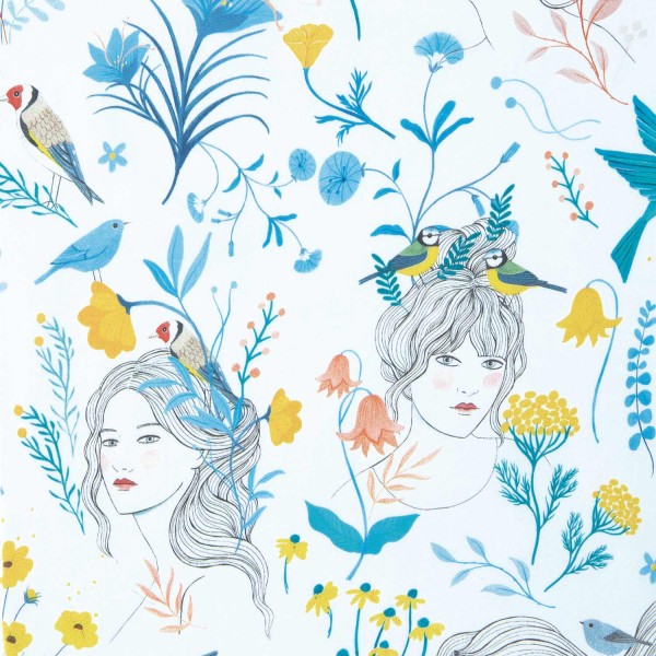 POPELIN S/S P137 BIRDS ON YOUR HEAD