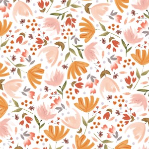 VISCOSE SPRING ARRIVAL RUST 10 X 145 CM