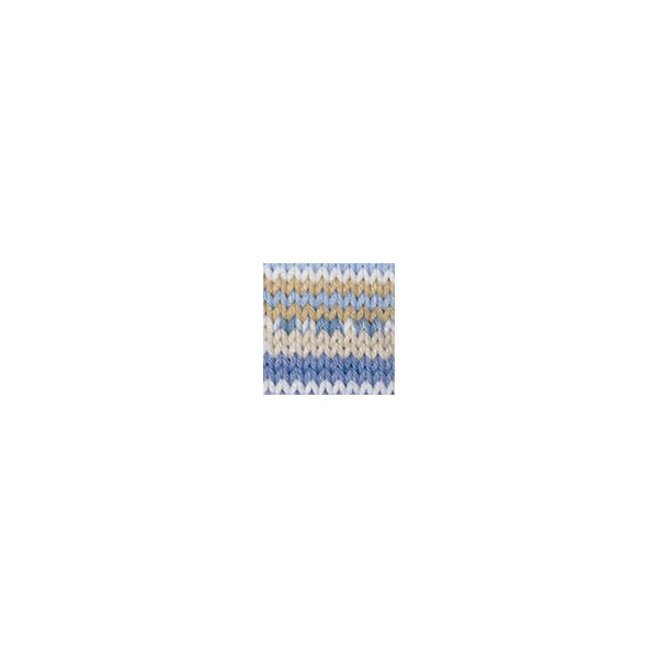 BABY JACQUARD BLEU-BEIGE