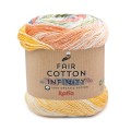 FAIR COTTON INFINITY BLEU ROUGE JAUNE VERT