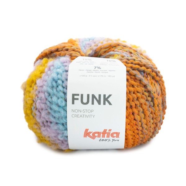 FUNK BLEU LILAS ORANGE