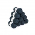 BARISIENNE BLEU ACIER LOT DE 10 PELOTES