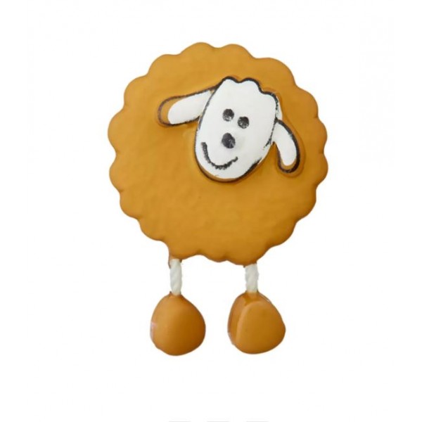 BOUTON MOUTON A PATTES