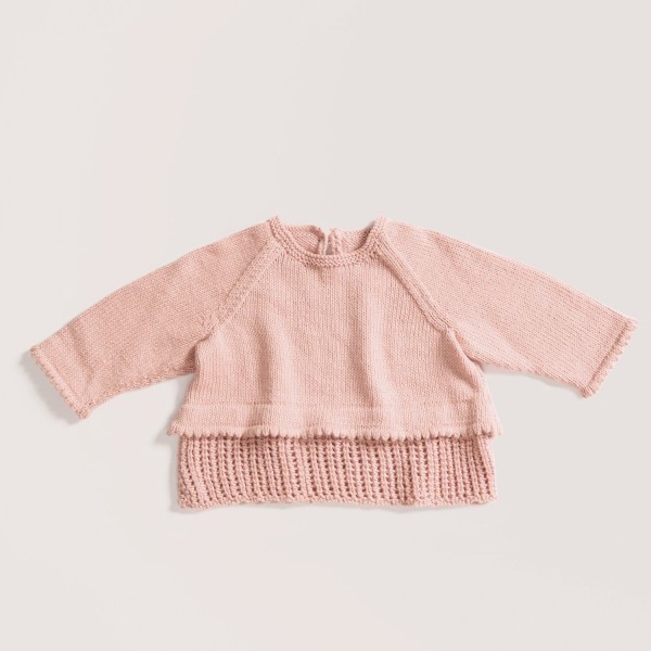 BABY COZY ORGANIC COTTON CASHMERE BLUSH