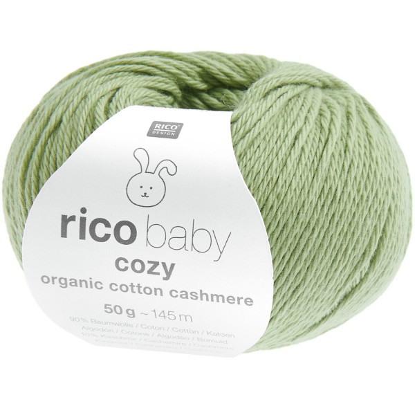 BABY COZY ORGANIC COTTON CASHMERE SAUGE