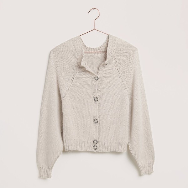 LUXURY PIMA COTTON X CASHEMERE GRIS CLAIR