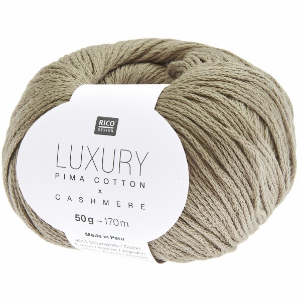 LUXURY PIMA COTTON X CASHEMERE TAUPE
