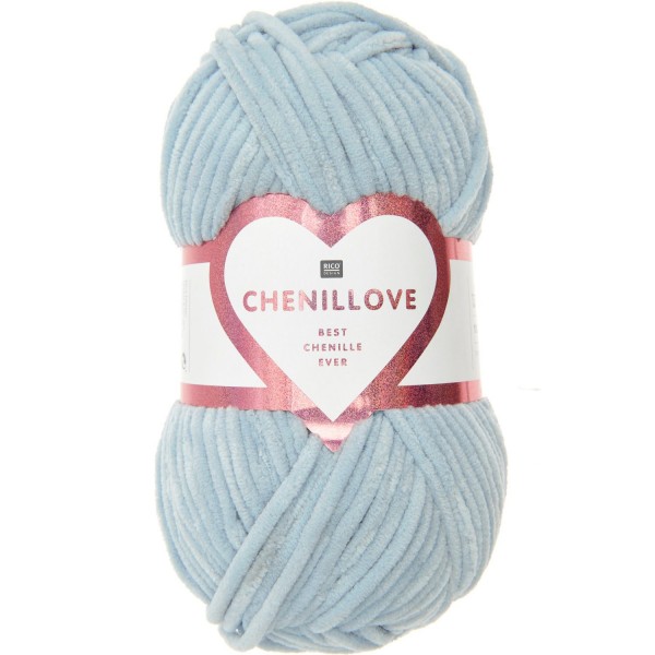 CHENILLOVE BLEU CLAIR