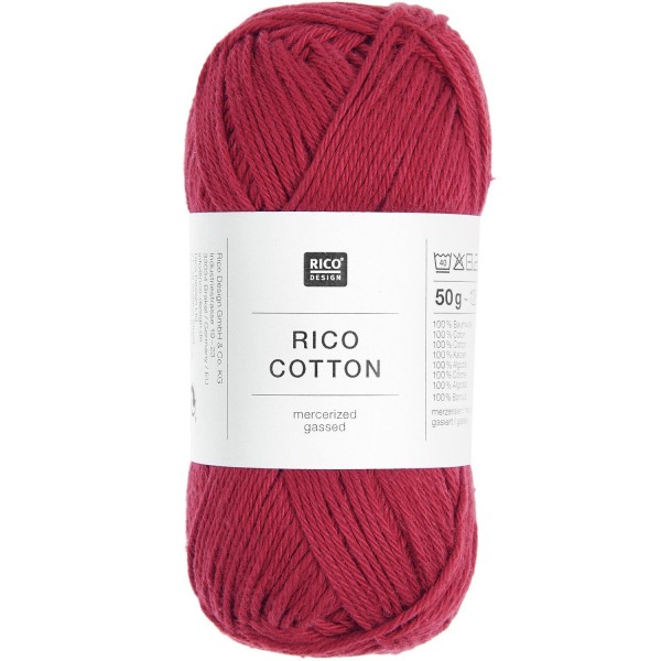 RICO COTTON ROUGE VIN