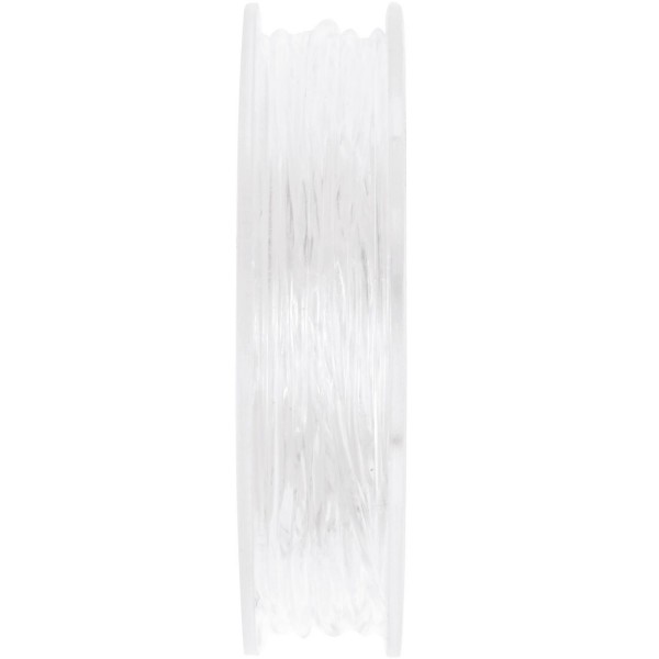 FIL DE NYLON ELASTIQUE TRANSPARENT 0.1MM