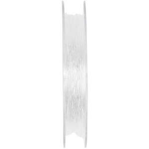 FIL DE NYLON ELASTIQUE TRANSPARENT 0.8MM