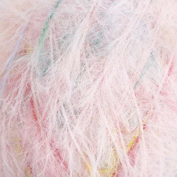 RICORUMI FURRY FURRY PRINT PASTEL