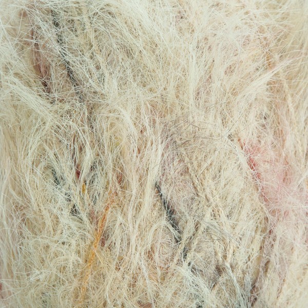 RICORUMI FURRY FURRY PRINT BEIGE