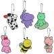 DIAMOND PENDENTIFS KIDS CINTRE 6 ANIMAUX