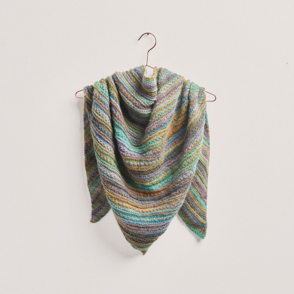 CREATIVE MELANGE ARAN WONDERBALL LILAS CLAIR TURQUOISE