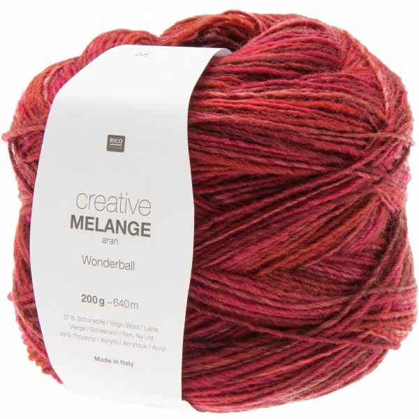CREATIVE MELANGE ARAN WONDERBALL BAIE MIX