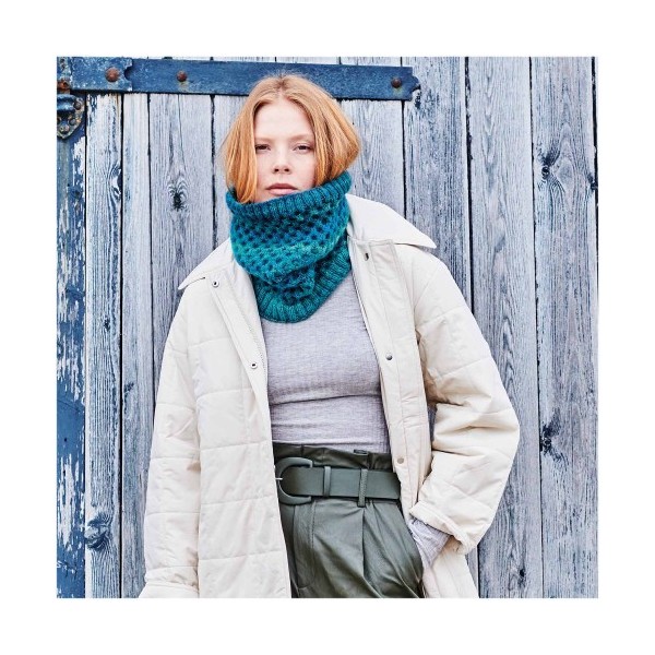 CREATIVE MELANGE GARZATO AQUA