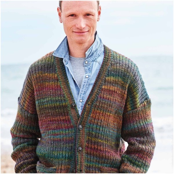 CREATIVE MELANGE GARZATO MOUTARDE - PETROLE