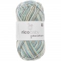 BABY COTTON SO PRINT GRIS TURQUOISE