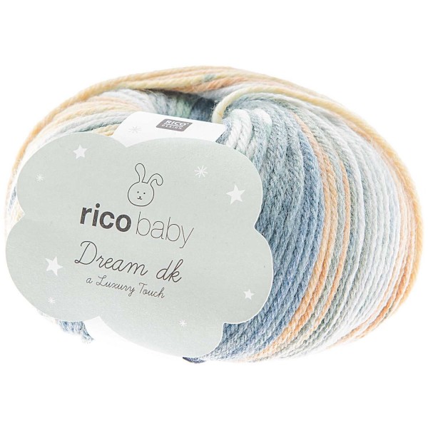 BABY DREAM DK LUX TOUCH BLEU PETROLE-JAUNE