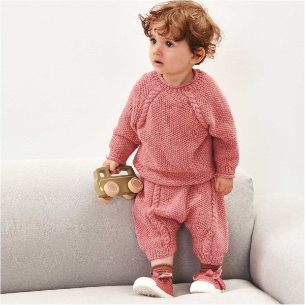 RICO BABY DREAM TWEED DK AZALéE