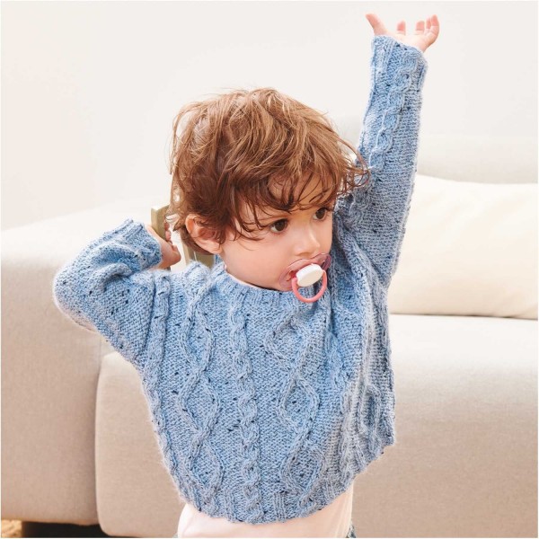 RICO BABY DREAM TWEED DK BLEU