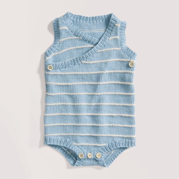 BABY COZY ORGANIC COTTON CASHMERE BLEU PIGEON