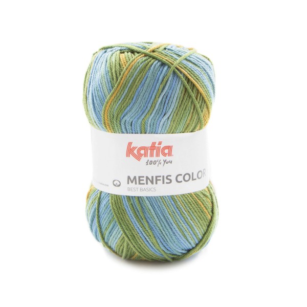 MENFIS COLOR OCRE VERT BLEU 117