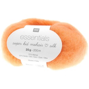 ESSENTIALS SUPER KID MOHAIR LOVES SILK MANDARINE