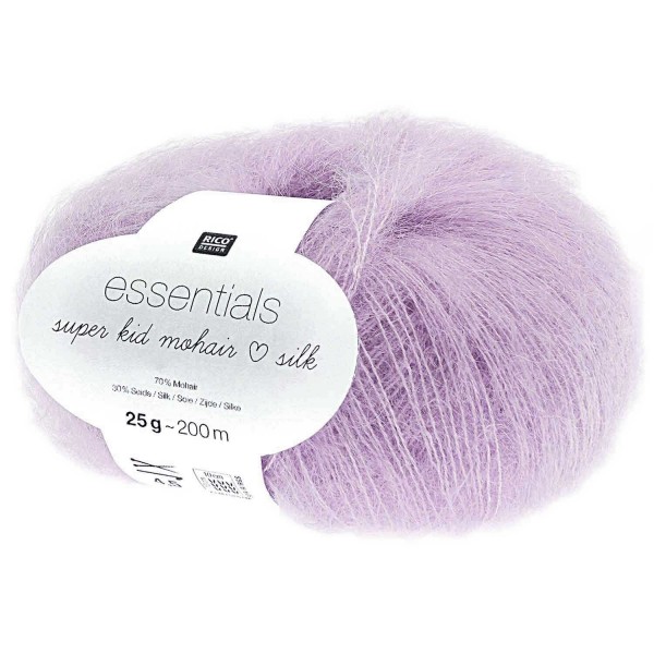 ESSENTIALS SUPER KID MOHAIR LOVES SILK VIOLETTE