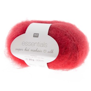 ESSENTIALS SUPER KID MOHAIR LOVES SILK CERISE