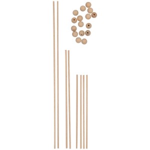 BATONS MOBILES AVEC BOULES 15-30 CM