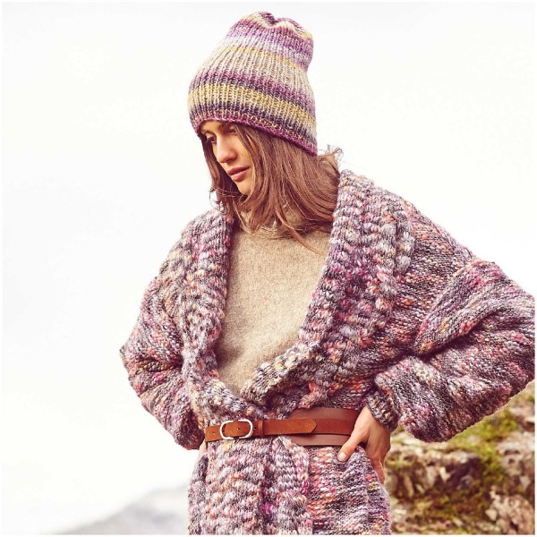 CREATIVE MELANGE CHUNKY LILAS FUCHSIA