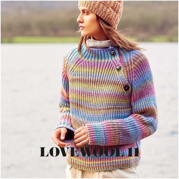 CREATIVE MELANGE CHUNKY ROUGE SAFRAN