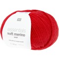 ESSENTIALS SOFT MERINO ARAN ROUGE