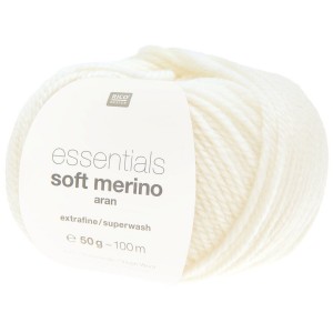 ESSENTIALS SOFT MERINO ARAN NATUREL