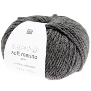 ESSENTIALS SOFT MERINO ARAN GRIS