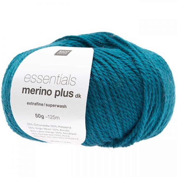 ESSENTIALS MERINO PLUS DK TURQUOISE