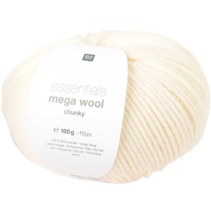 ESSENTIALS MEGA WOOL CHUNKY CREME