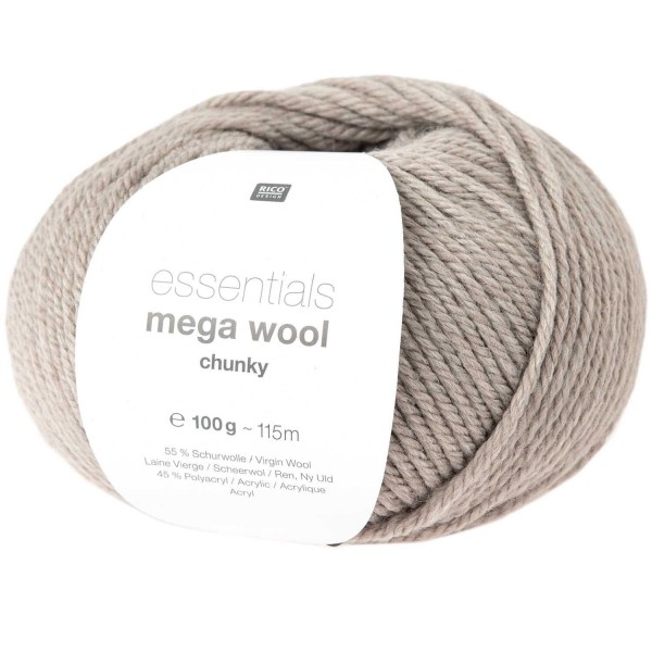 ESSENTIALS MEGA WOOL CHUNKY ECRU