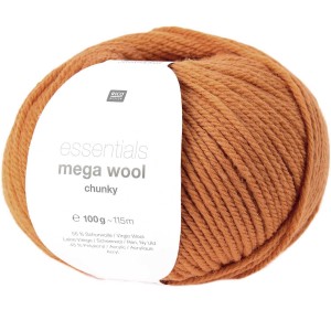 ESSENTIALS MEGA WOOL CHUNKY ORANGE