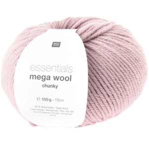 ESSENTIALS MEGA WOOL CHUNKY ROSE